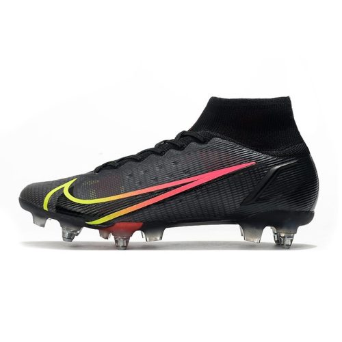 Nike Mercurial Superfly 8 Elite SG-PRO AC Negro x Prisma - Negro Amarillo Rojo_2.jpg